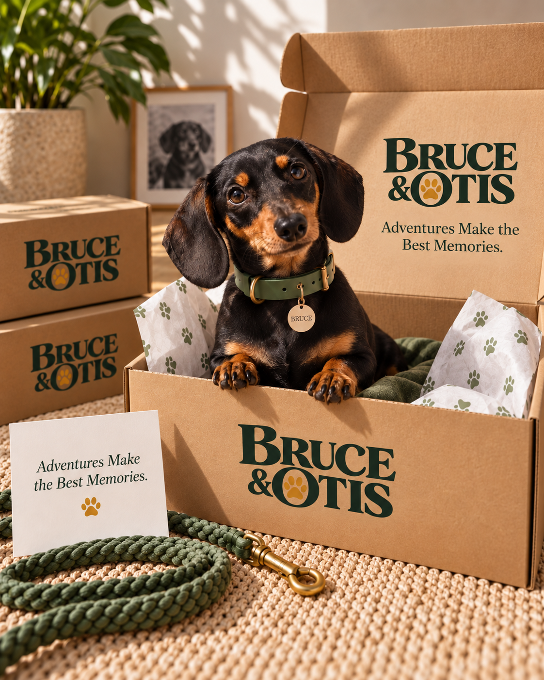 Bruce checking a box