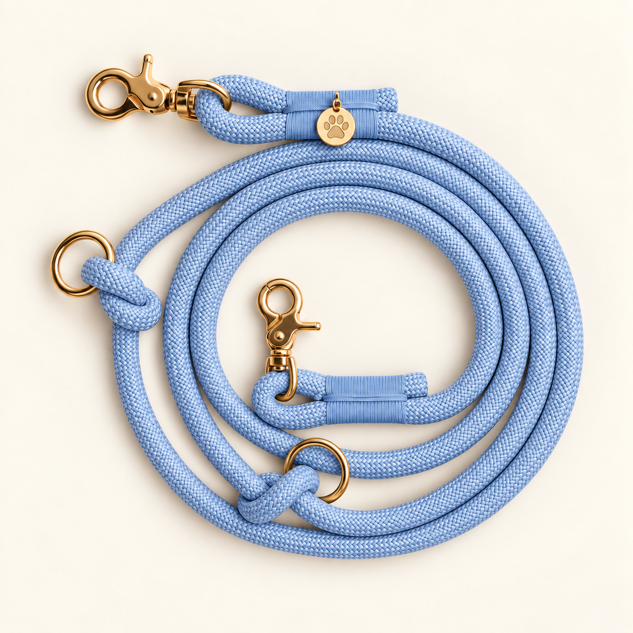 Hands-Free Braided Rope Lead
